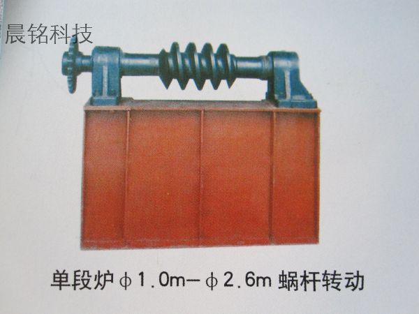 0508.單段爐蝸桿轉(zhuǎn)動(dòng)Single furnace rotating worm